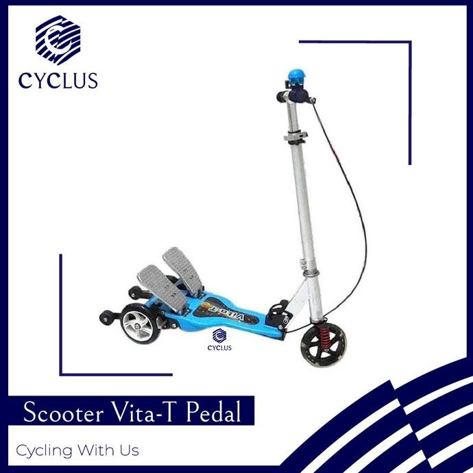 Promo Skuter Injak / Scooter Injak Vita-T Scooter Anak Dual Pedal Otoped