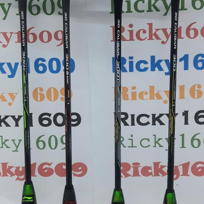 RAKET BADMINTON LINING 3D CALIBAR - 200/300/300B/300C/300i - ORIGINAL Terlaris