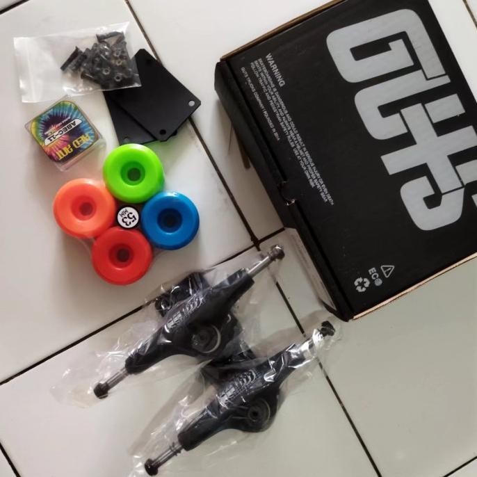 Sale Skateboard Truck Guts + Red Ant Bearings + Blank Wheels