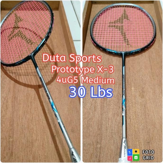 Raket Mizuno Prototype X-3 Bulutangkis Terlaris