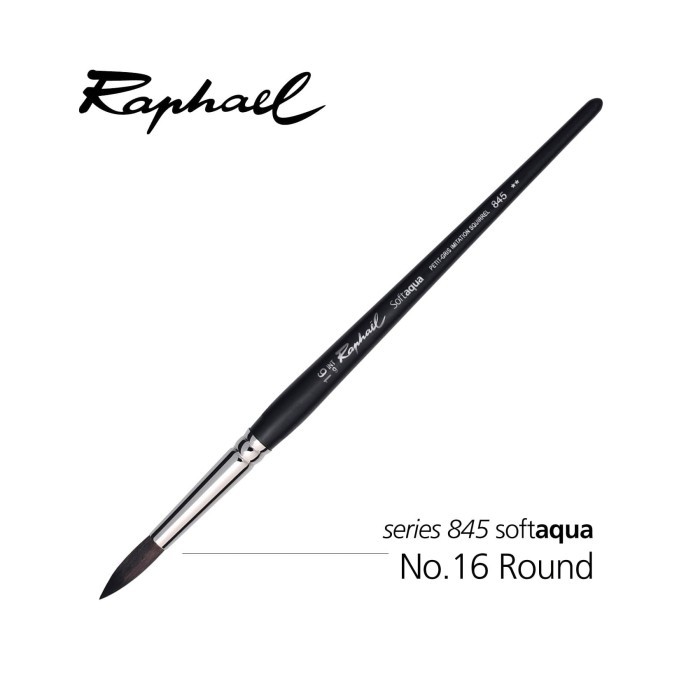 

RAPHAEL 845 SoftAqua No.16 Round Brush