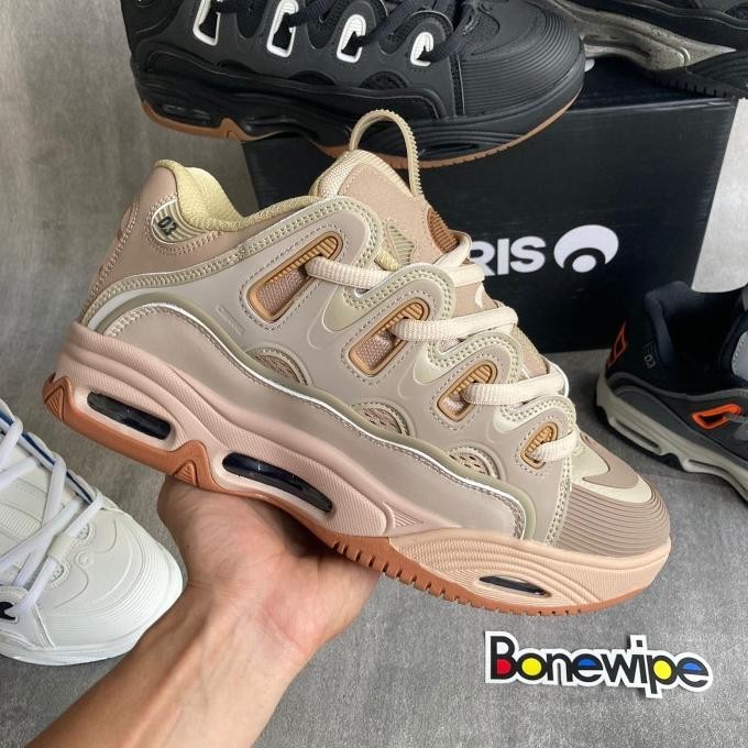 Murah Skate Shoes Osiris D3 Tan