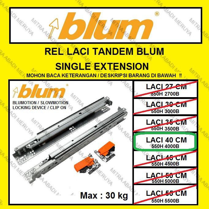 REL TANDEM BLUM 40 CM SINGLE EXTENSION REL LACI BLUM REL BLUM