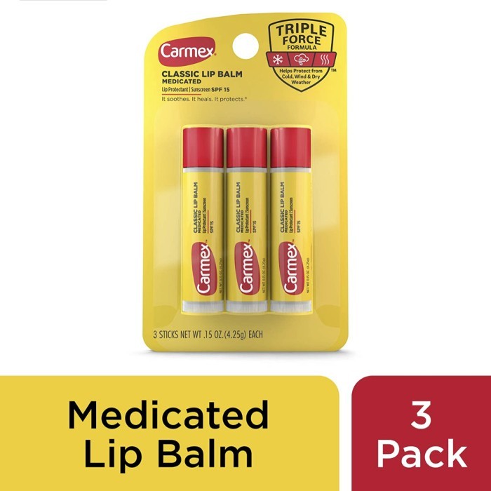 CARMEX Classic Lip Balm Original 4.25g carmex sticks lip balm putar