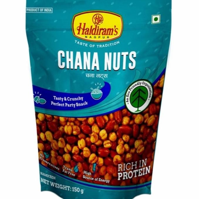 

Kualitas terbaik] CHANA NUTS HALDIRAM'S 200G / Namkeen / Indian Snack