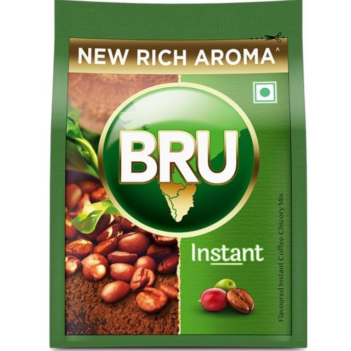 

`````````] BRU COFFEE INSTANT NEW RICH AROMA 100G / Kopi Asli India Selatan