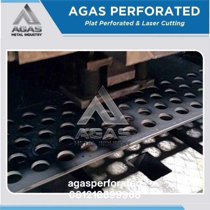 Plat Lubang Perforated THK 3mm 4x8 FT