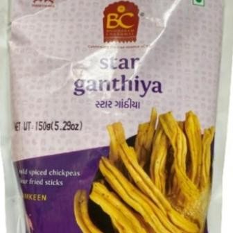 

Buruan beli] STAR GHANTHIYA BHIKHARAM CHANDMAL 150G / Namkeen / Indian Snacks