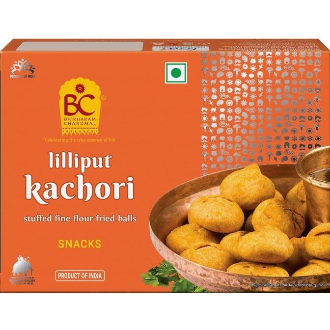 

:::::::] LILLIPUT KACHORI BHIKHARAM CHANDMAL 200G / Snack India