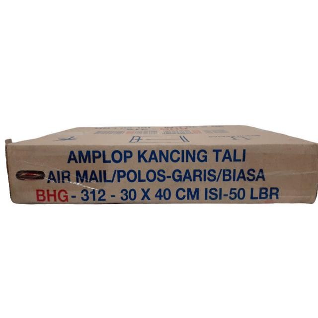 

Sale Amplop Coklat Kancing Tali Bhg 312 (1 Pak Isi 50)