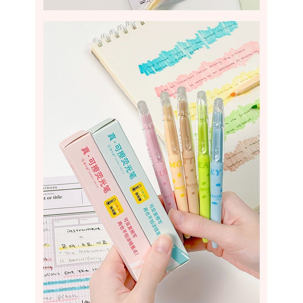 

Erasable Highlighter Pen for Students Marking and Highlighting Key Points/Hand Account Pen