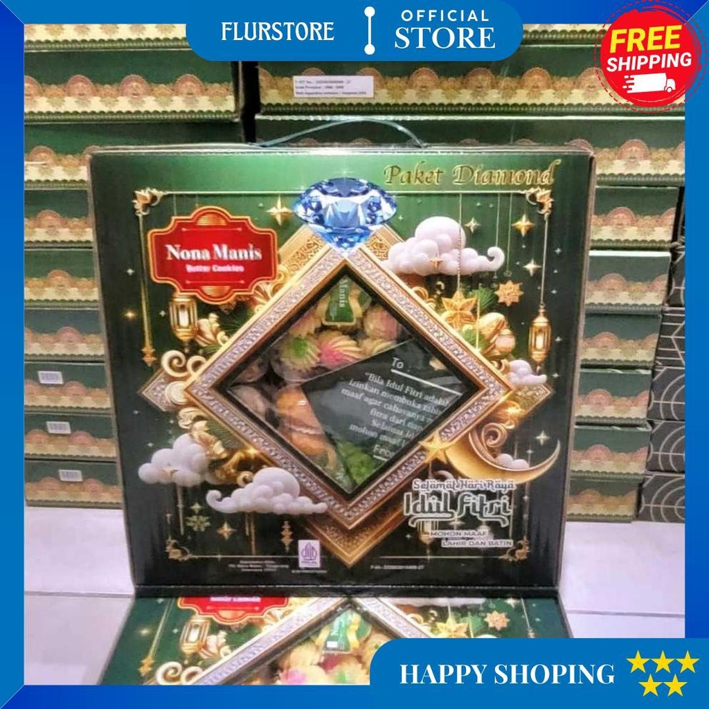 

Kue Kering Lebaran Nona Manis Diamond D Promo Puncak