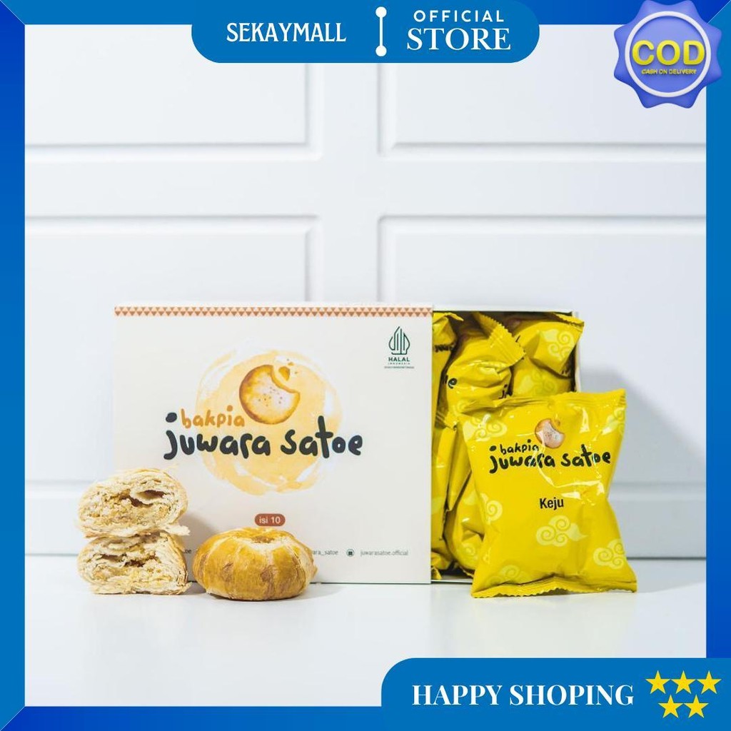 

Bakpia Juwara Satoe [ 4 Box ] Paket Bundling A (Kering Coklat, Kering Keju, Kering Pandan, Kering Original) - Oleh Oleh Khas Jogja D Promo Puncak