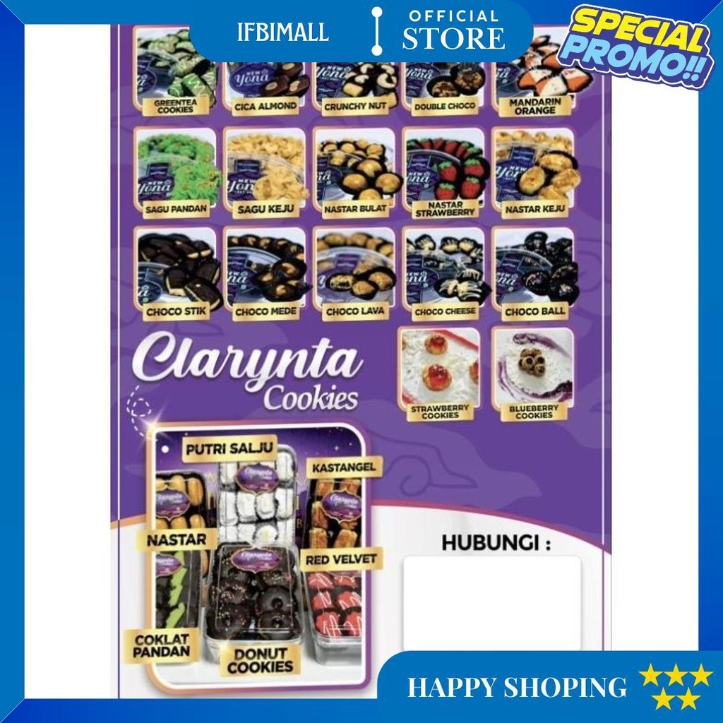 

Yona Cookies Bandung Tersedia Layanan Antar Instant L Kue Enak L Kue Kering Murah L Cookies Cemilan L Snack Anak L Kue Utk Merayakan Hari Lebaran & Hari Idul Adha Bersama Keluarga D Gratis Ongkir