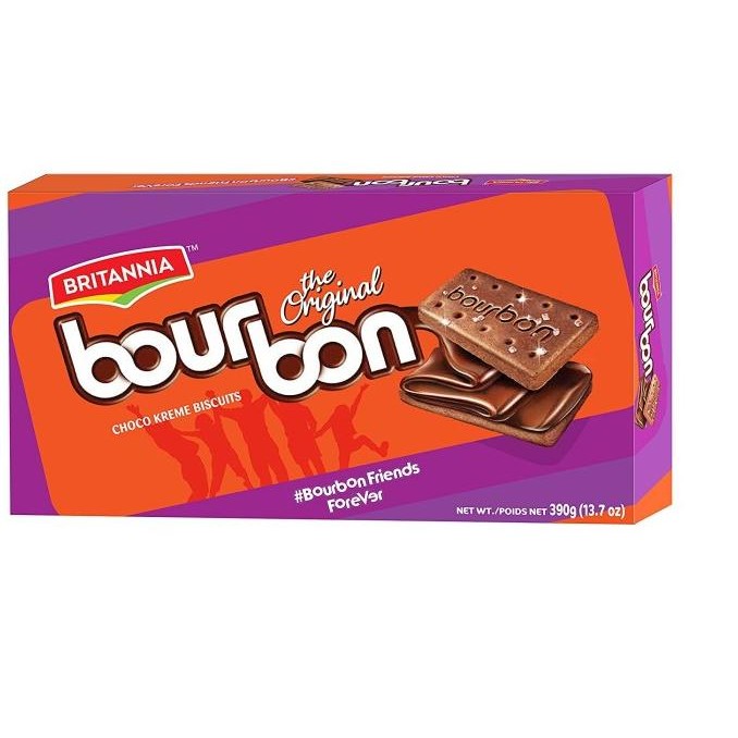 

:=:=:=:=] BRITANNIA Bourbon the Original 390G / Choco Creme Biscuits