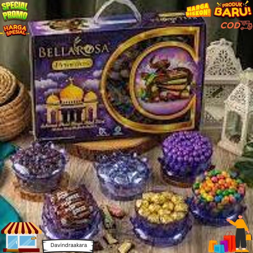 

(Cod) Paket Coklat Prioritas Dream Bellarosa Bingkisan Kue Lebaran D Promo 10.10