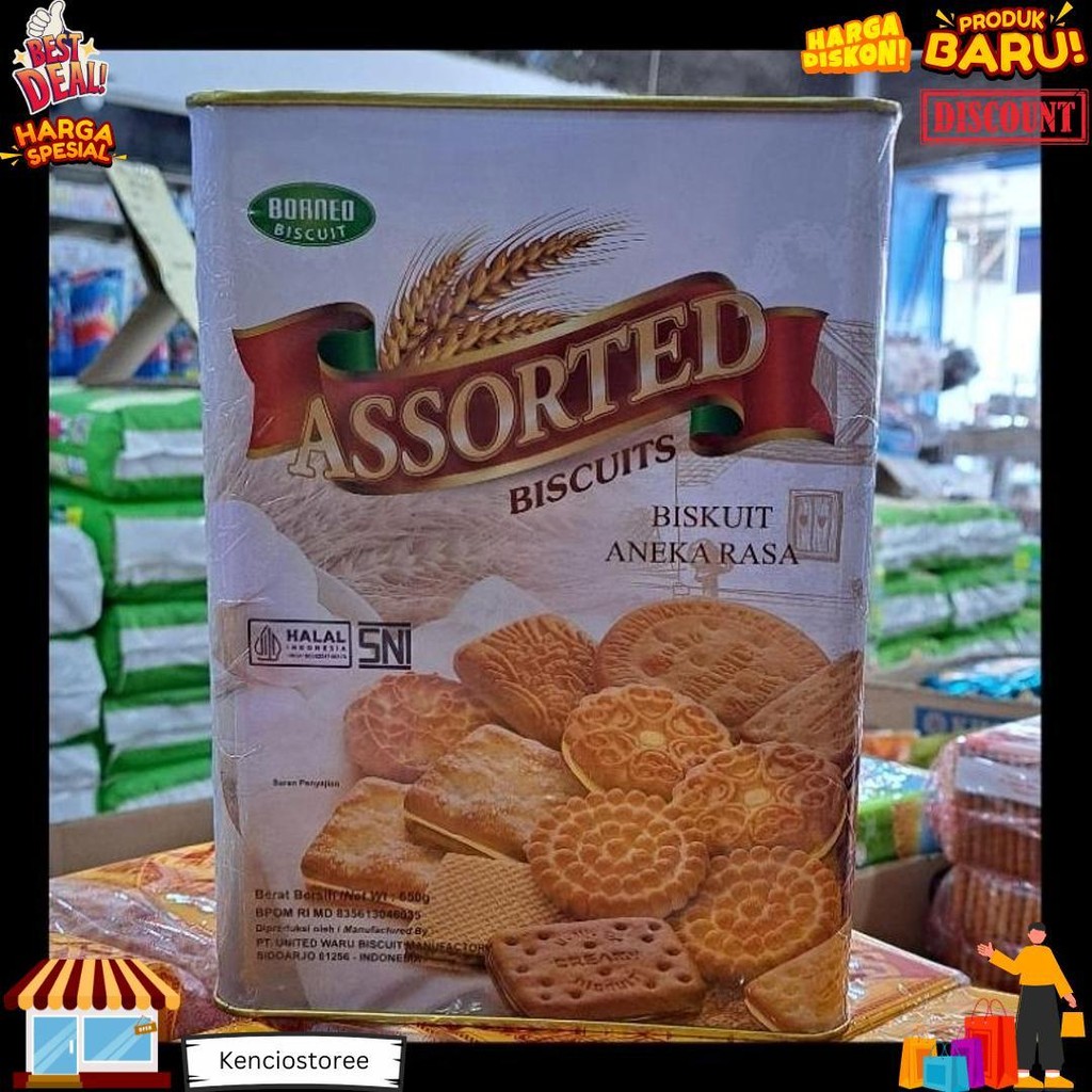 

Biskuit Borneo Assorted 650Gr D Cod