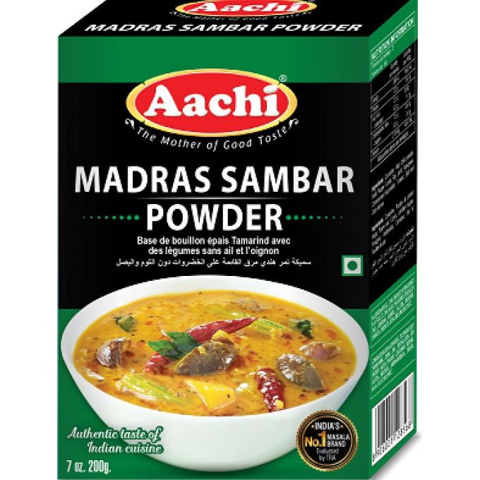 

Open DS] Bumbu India Aachi Madras Sambar Powder 200gr / Bumbu Instan