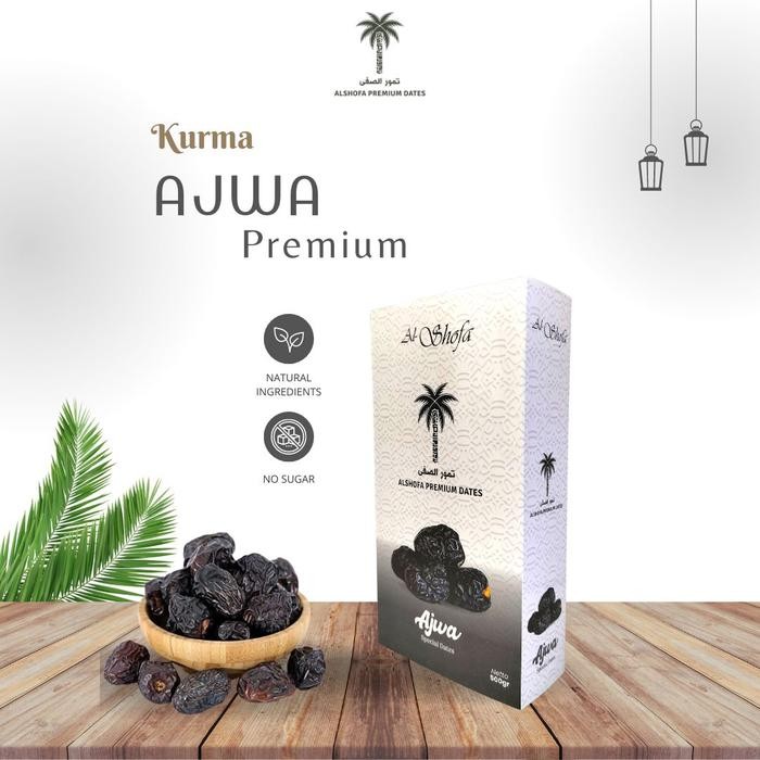 

Kurma Ajwa Al-Shofa 500gr (Kemasan Dus Sliding Box)