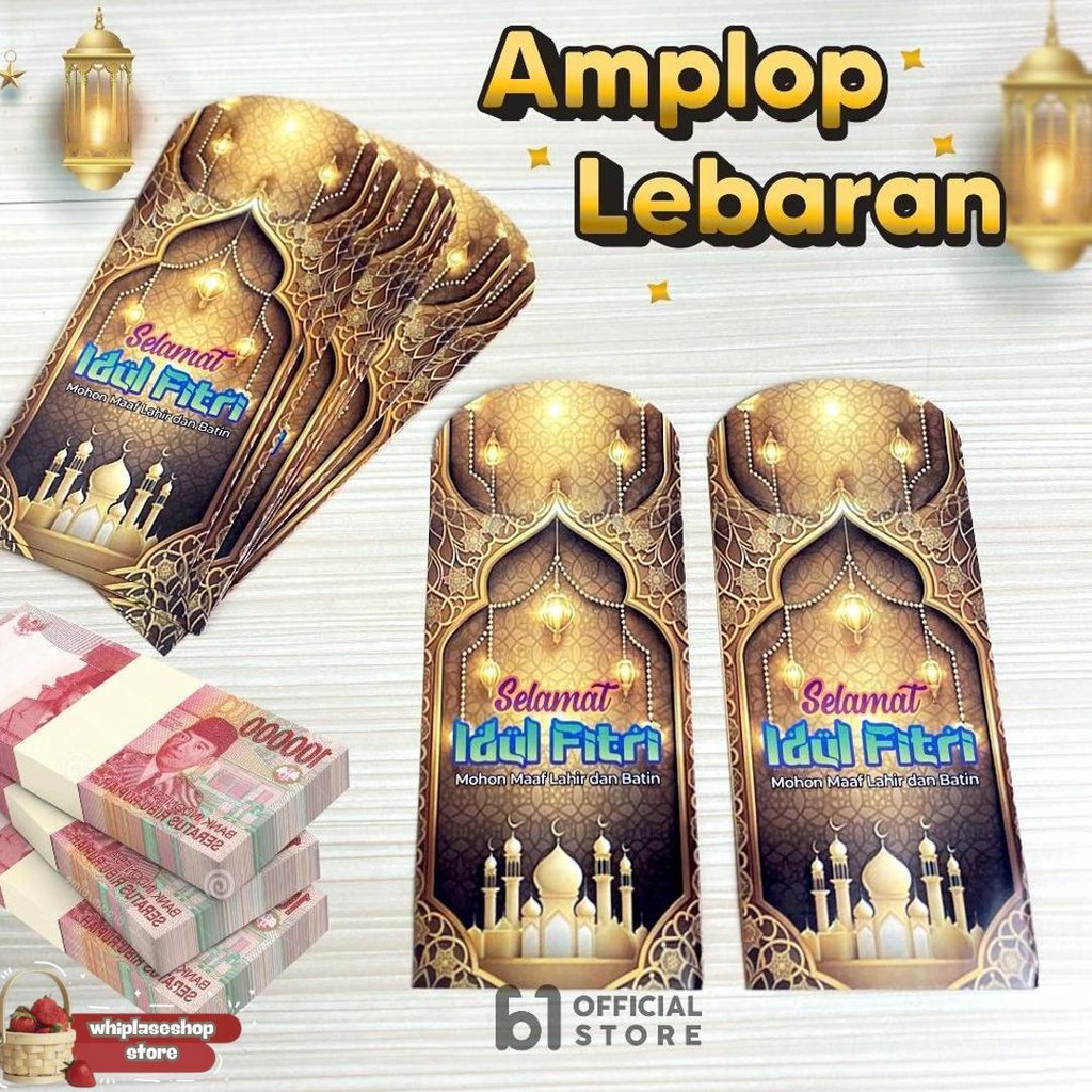 

Amplop Thr Ramadhan 2025 Isi 100 Lembar Angpou Lebaran Idul Fitri - Amplop Thr Motif Masjid Kilat