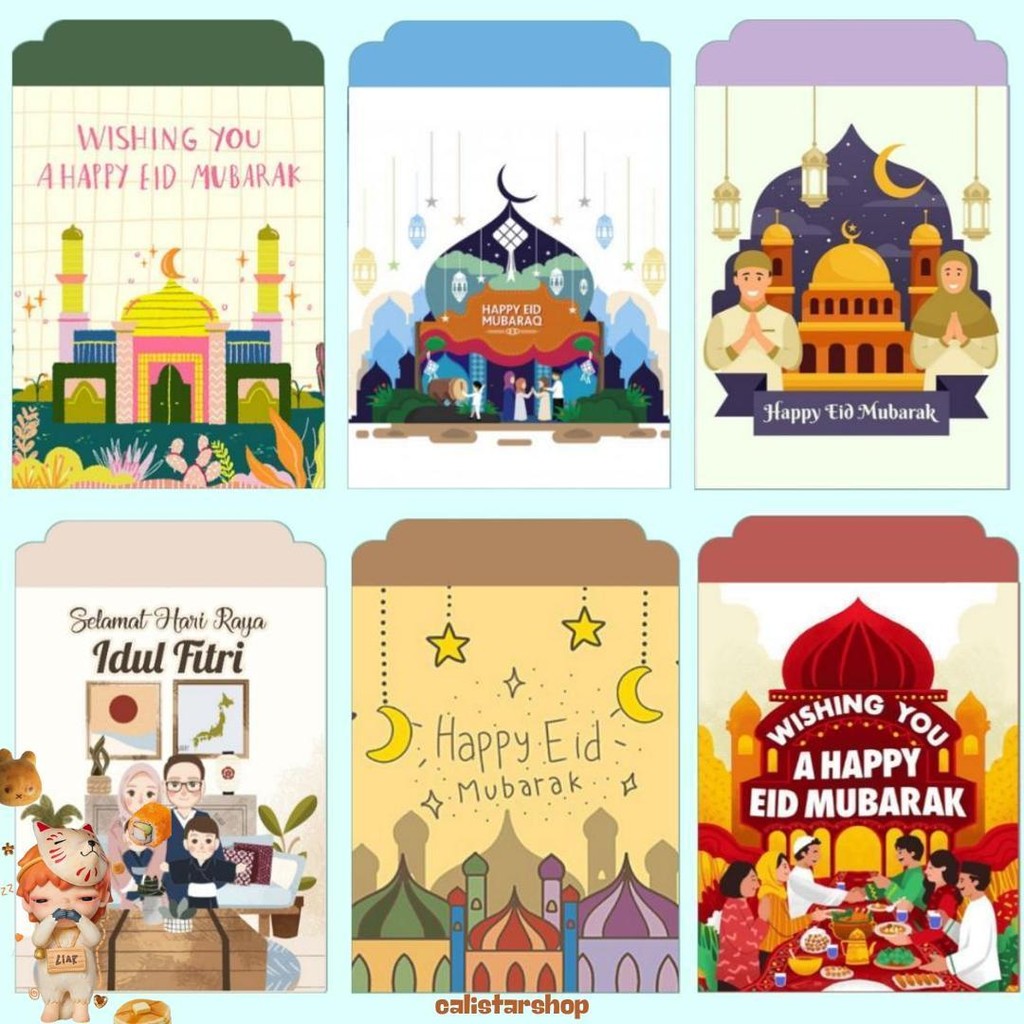 

Amplop Lebaran Idul Fitri 50 Pcs Dan 100 Pcs Motif Lucu Angpau Angpao Kilat