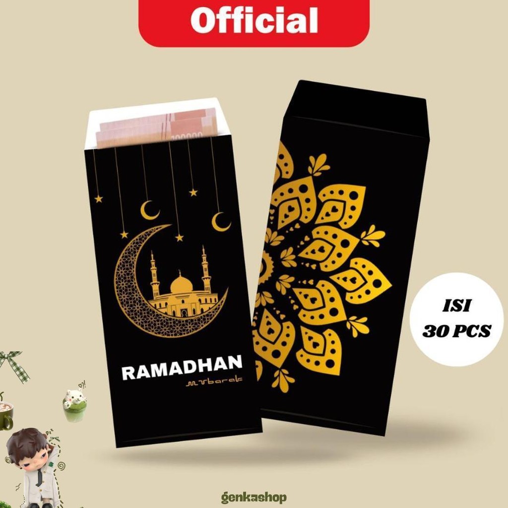 

Amplop Lebaran Panjang Estetik - Cocok Untuk Uang Kertas, Thr, Dan Hadiah Murah