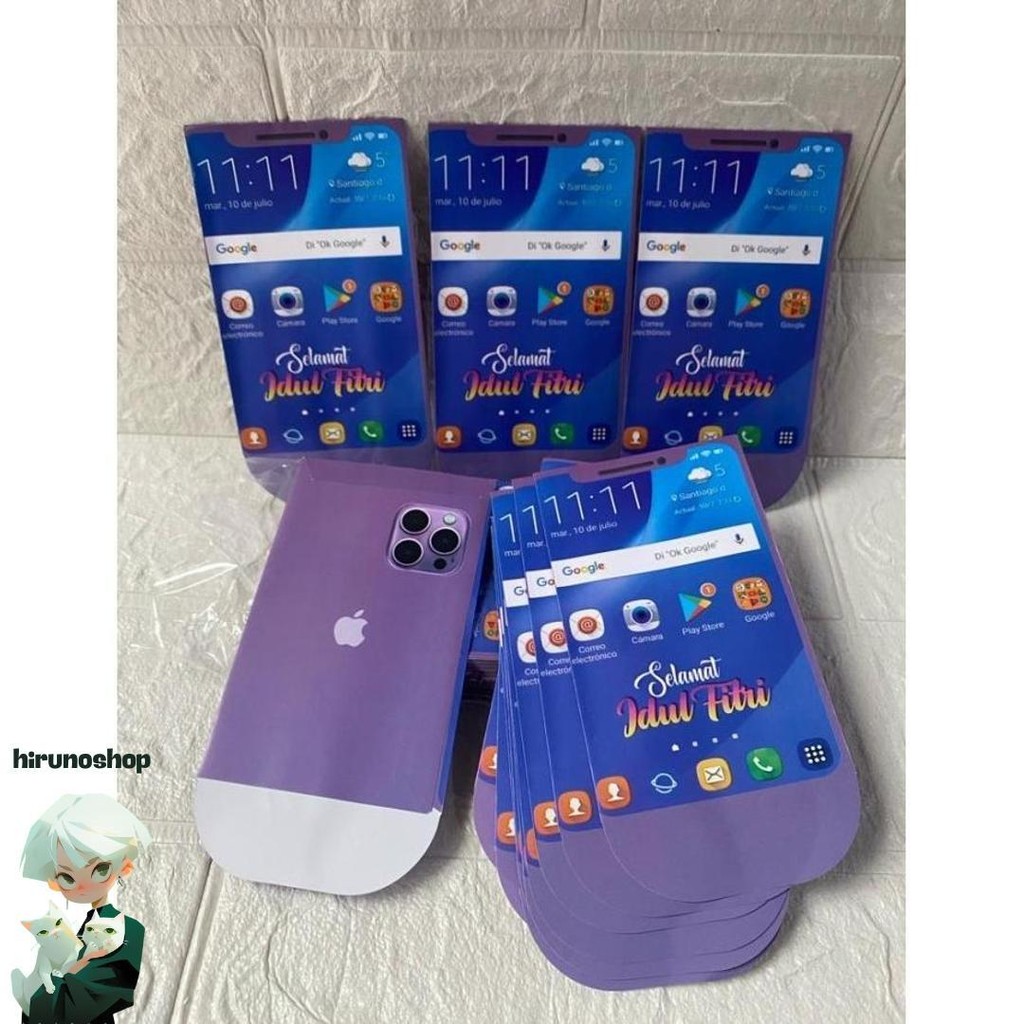 

Amplop Ampau Lebaran Motif Iphone Uk Medium Isi 100 50 10 Lembar - Iphone Mix, 100 Lembar Murah