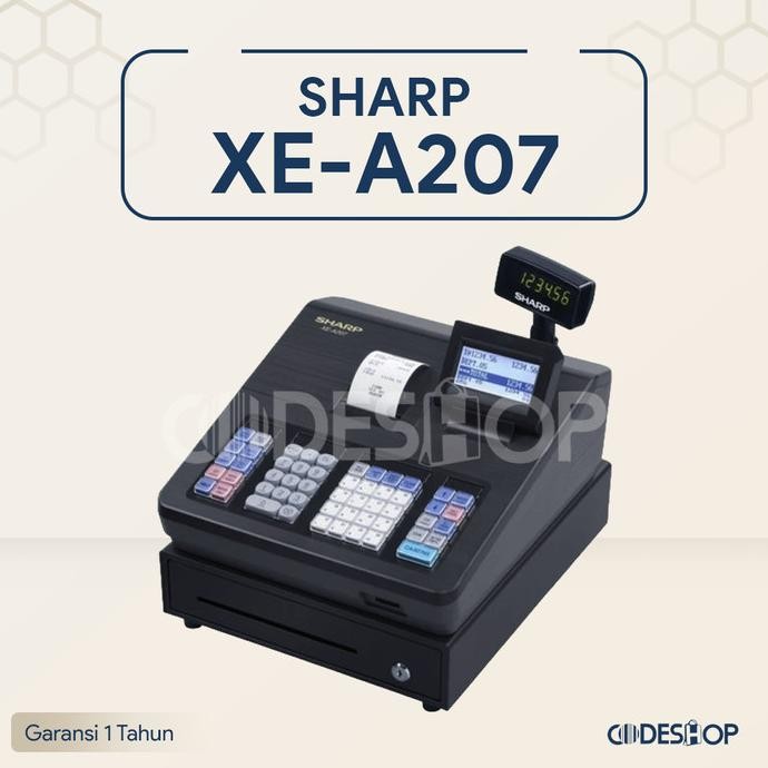 

HARGA DISC - MESIN POS KASIR SHARP XE-A207 | CASH REGISTER XE A 207