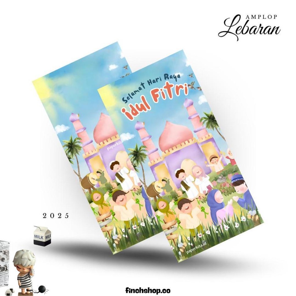 

Amplop Lebaran Panjang Tebal Box Isi 50 Pcs Tema Islami 2025 Kualitas Premium Kilat