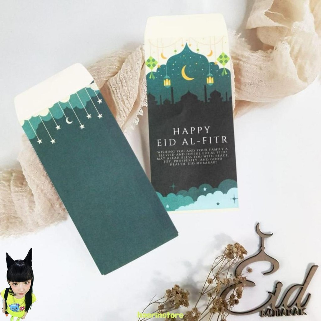 

Isi 30 Pcs Amplop Lebaran Angpao Lebaran Unik Aestethic Murah Murah