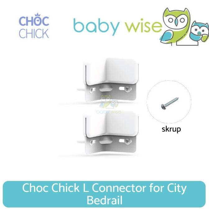 Terlaris Choc Chick L Connector for City Bedrail SALE