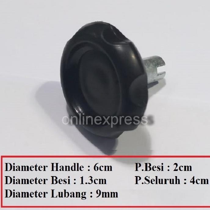 

NEW Sparepart Knob Mesin Laminating / Handle Putar Manual Mesin Laminating