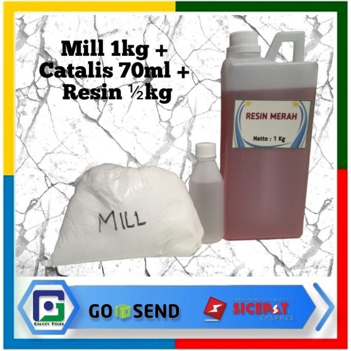 

Paket Resin - Resin Merah