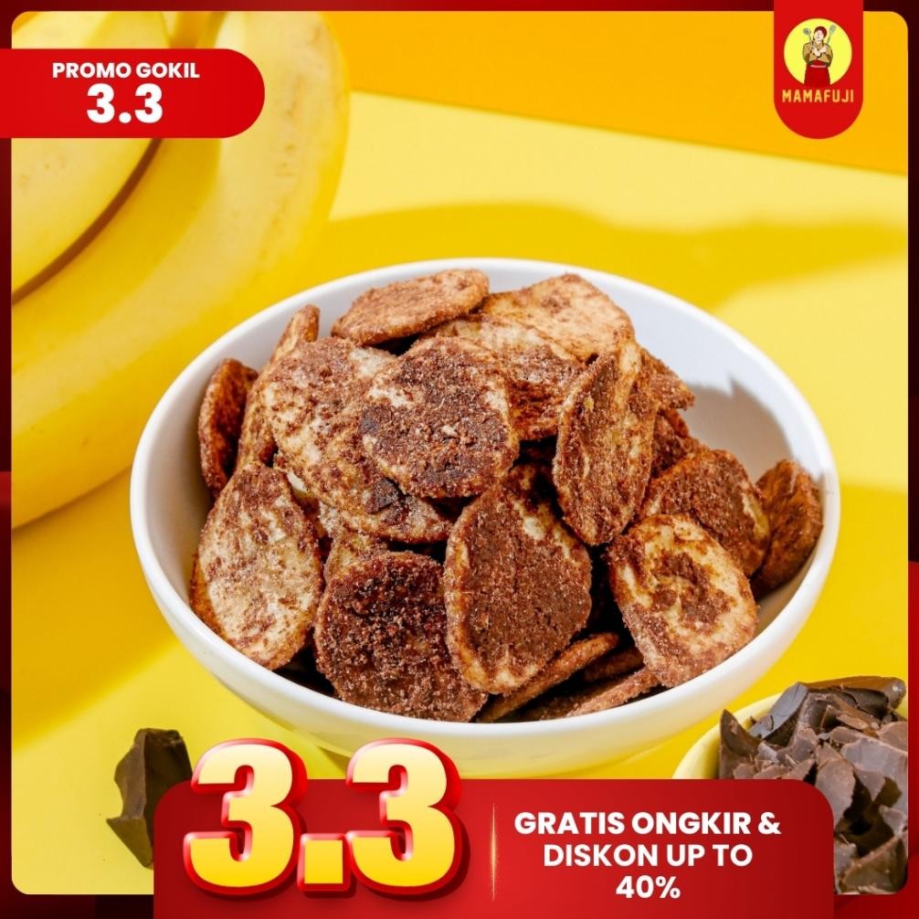 

Mamafuji - Keripik Pisang Coklat