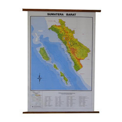 

Peta Sumatera Barat ukuran 72 x 102
