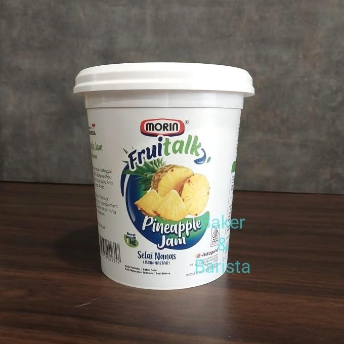 

}}}}}}] Morin Selai Nanas Fruitalk 1 kg / Pineapple Jam Filling Selai Isian Nastar