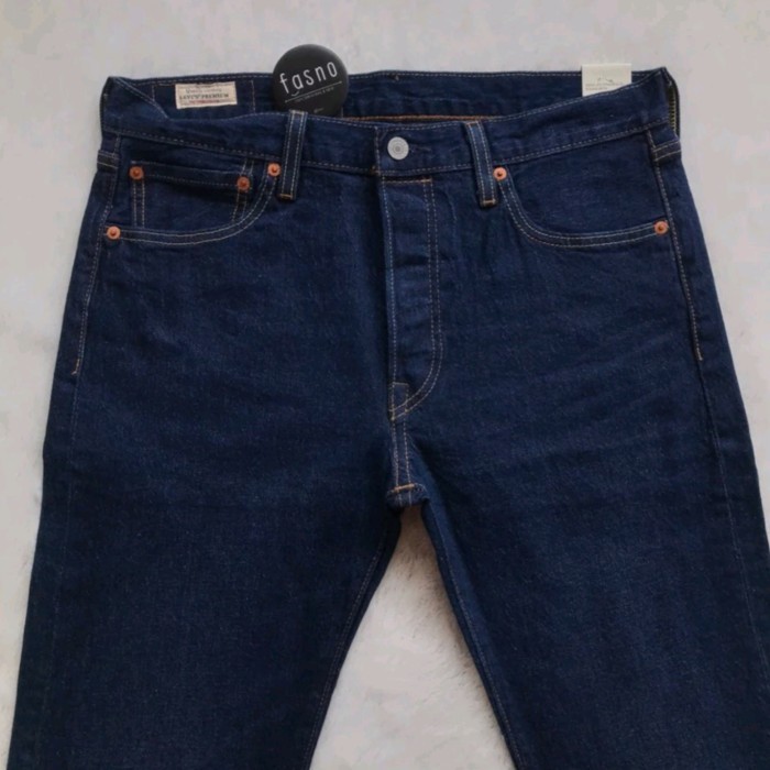 [NEW & ORIGINAL] LEVI'S 501 Big E "STRETCH" Denim, DARK BLUE.