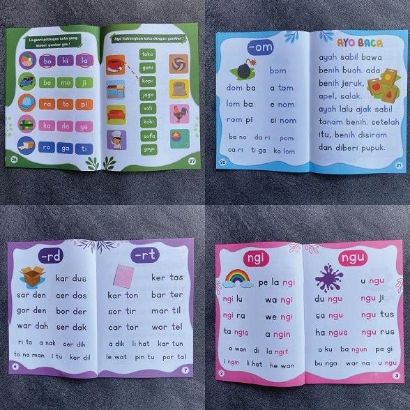 || PROMO BUKU / Buku 10 Tahap Jago Membaca (STJM Jilid 1-10) DISKON