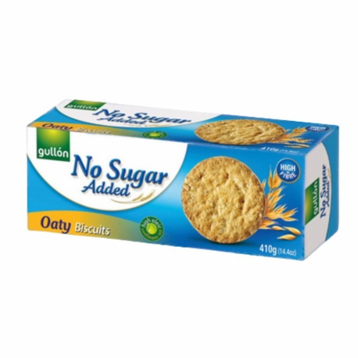 

Gullon Oaty Biscuits No Sugar 410g. Biskuit Oat Tanpa Gula. Sugar Free