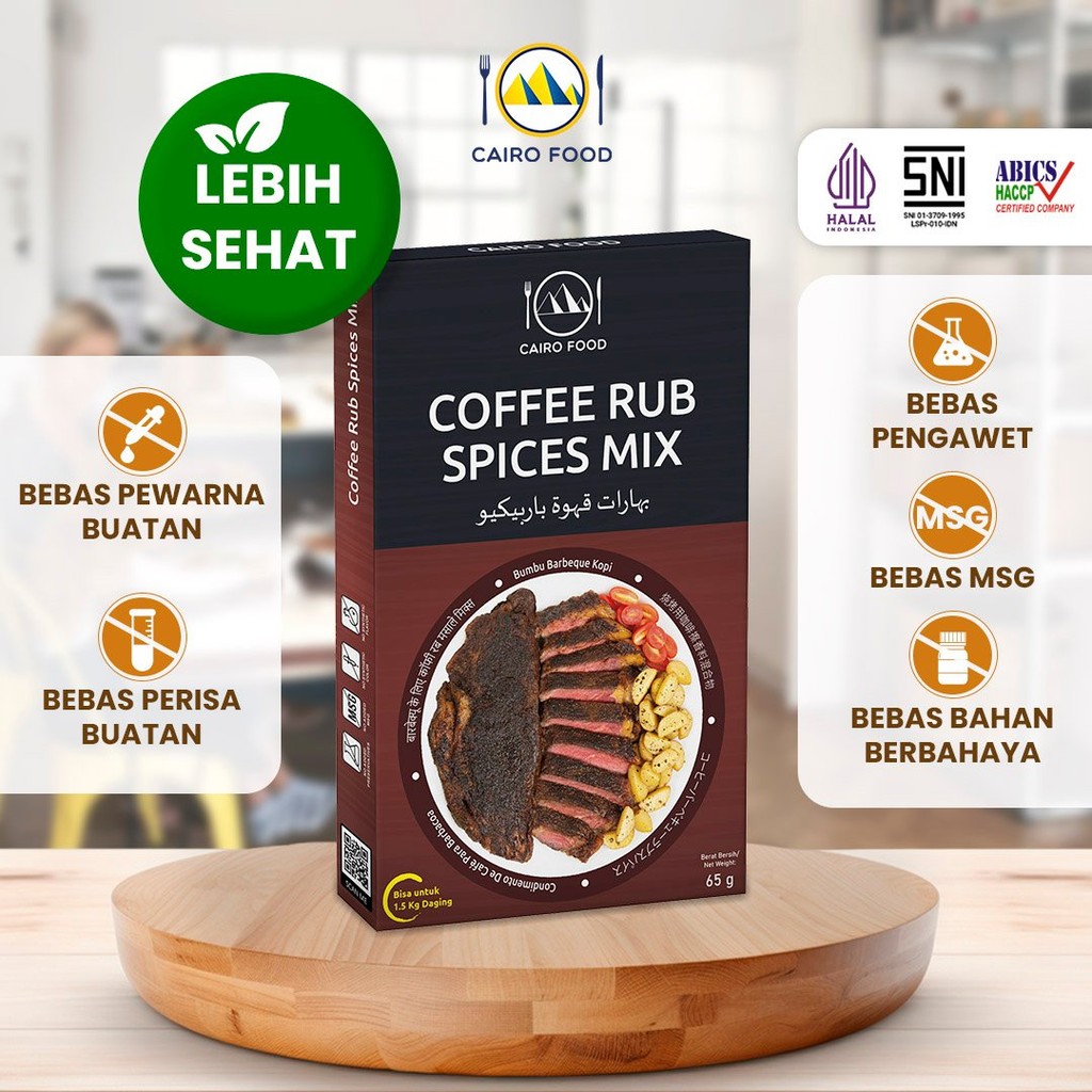 

Bumbu Barbeque Kopi Spice Mix Sehat - Cairo Food