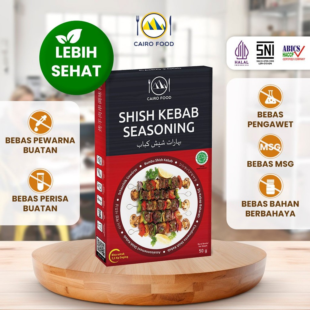 

Bumbu Shish Kebab Spice Mix Sehat - Cairo Food