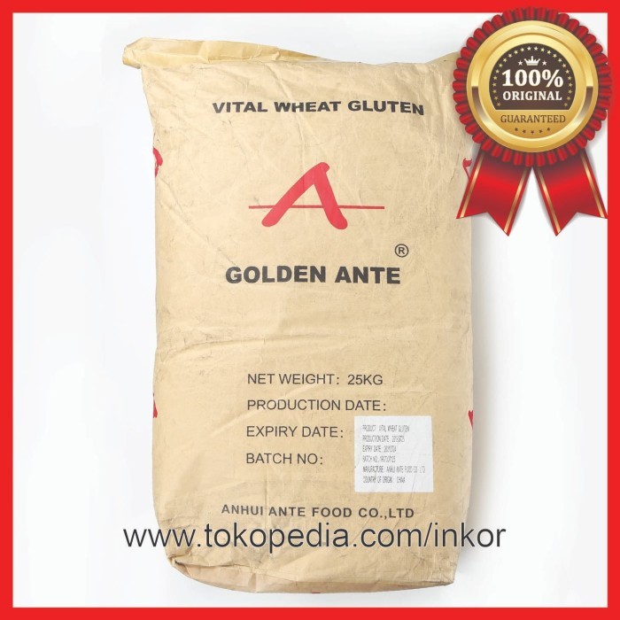 

VITAL WHEAT GLUTEN ANHUI GOLDEN ANTE 25KG
