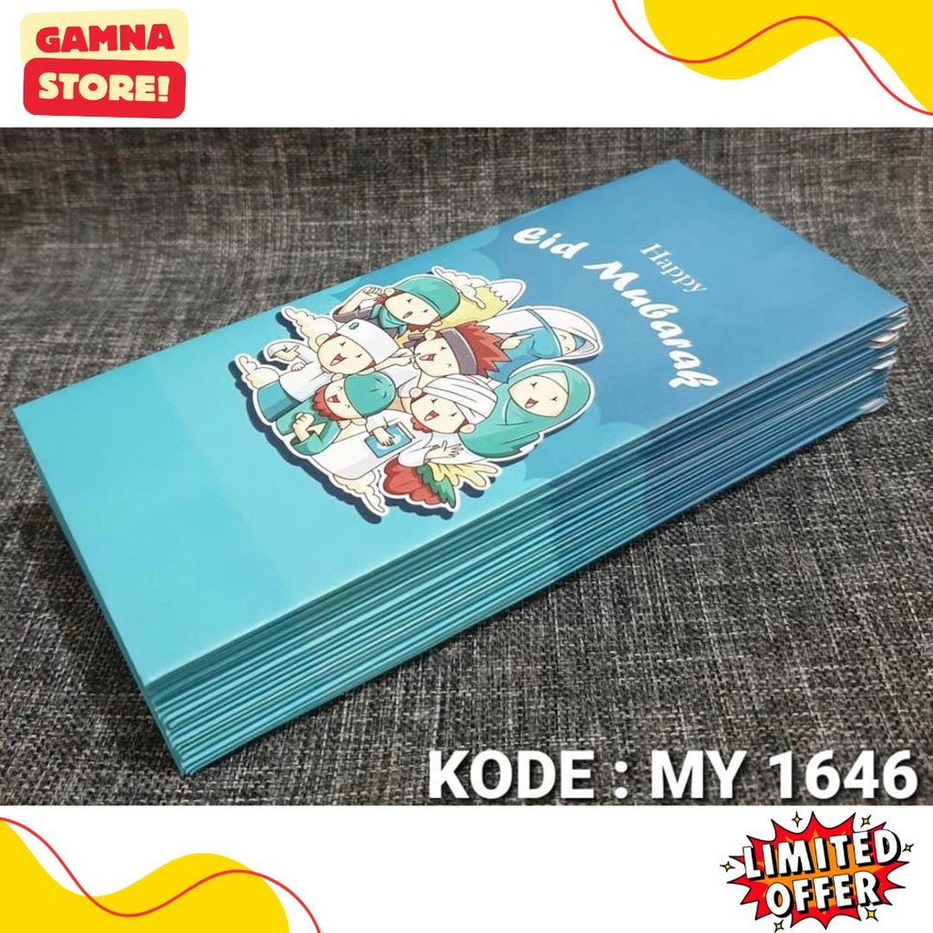

Amplop Lebaran - Angpao Lebaran Exclusive Code My1646 Diskon Setengah Harga