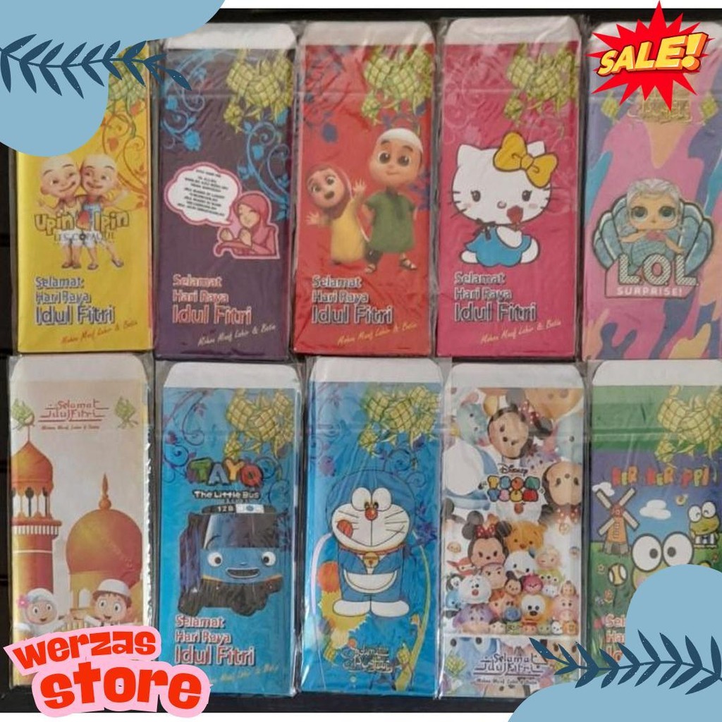 

Promo 20 Pack Isi 200 Amplop Lebaran Jumbo /Packet ..7X18 Flash Sale! Diskon Hingga 70%