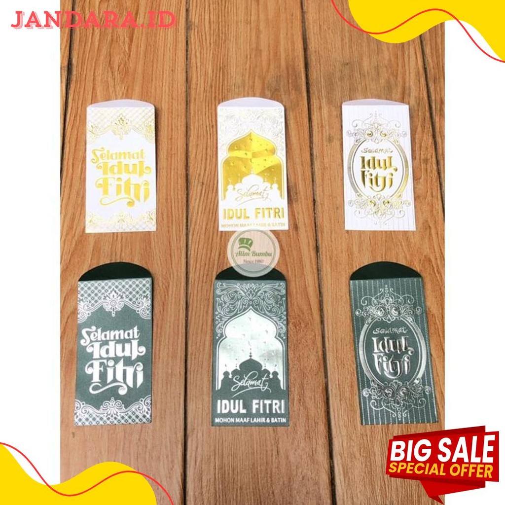 

(Isi 50 Lembar) Amplop Jumbo / Angpao Tebal Premium Thr Lebaran Idul Fitri 2023 Terlengkap Dan Termurah