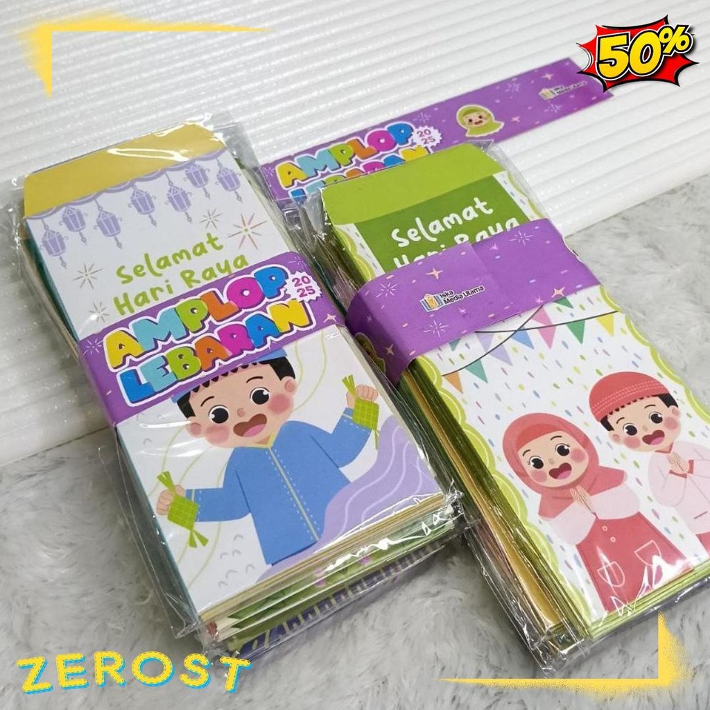 

Iska Media (Dapat 50) Amplop Lebaran Motif Lucu Terlengkap Dan Termurah