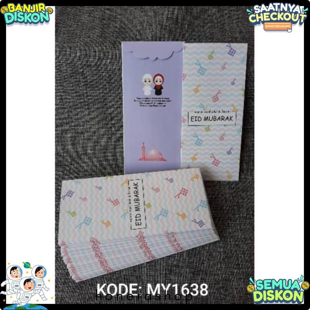 

Amplop Lebaran Exclusive - Angpau Uang Kode My1638 Flash Sale! Diskon Hingga 70%
