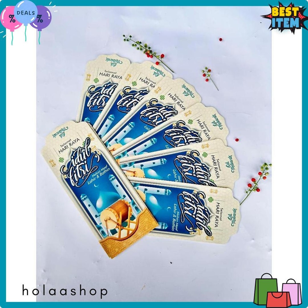 

(100 Lembar) Amplop Lebaran Panjang Isi 100 Lembar Tema Masjid / Angpao Thr Idul Fitri Hari Raya 1 Pak Isi 100 Lembar Terlaris! Produk Ini Banyak Dicari