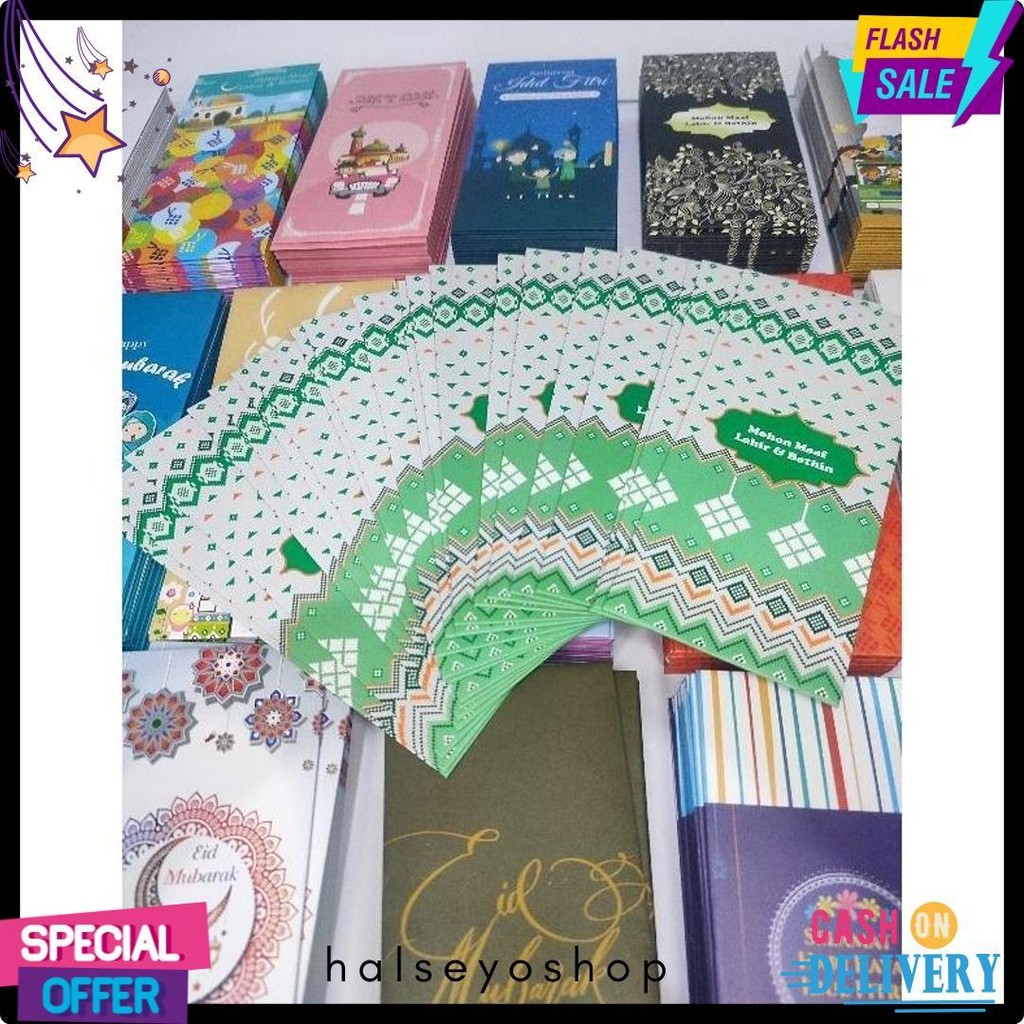 

Amplop Lebaran Spesial Edition Idul Fitri, Amplop Exclusive Gift Lebaran,Ampau Lebaran Terlaris! Produk Ini Banyak Dicari