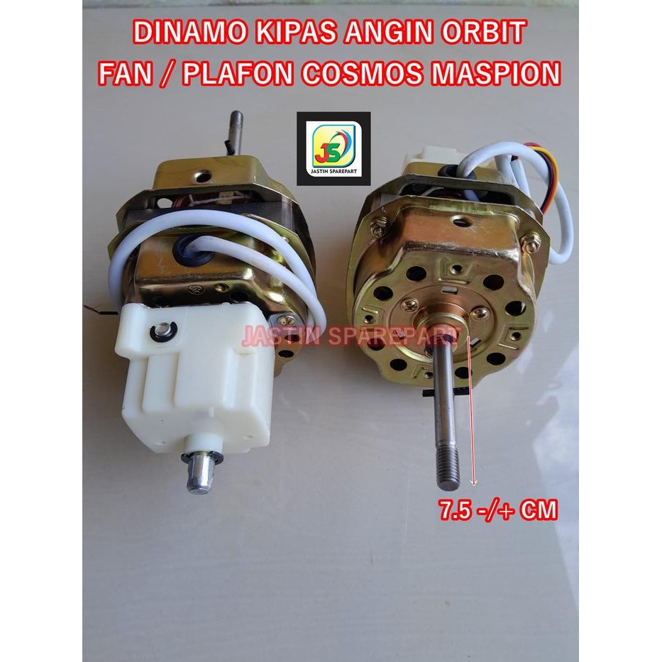 DINAMO KIPAS ANGIN ORBIT FAN / PLAFON COSMOS MASPION ( BACA DESKRIPSI )